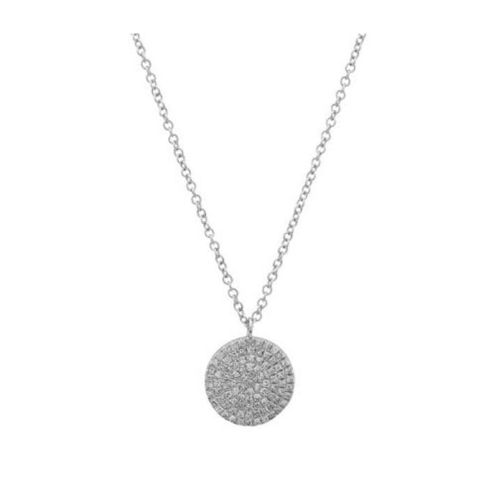 Elegant Diamond Sparkling Pendant Necklace