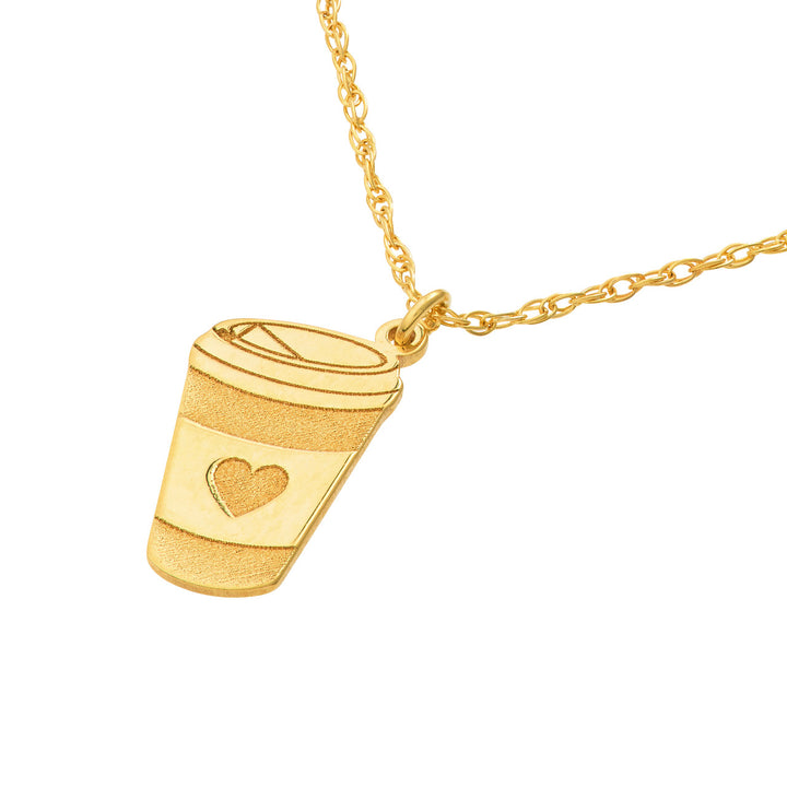 So You Coffee Cup Necklace