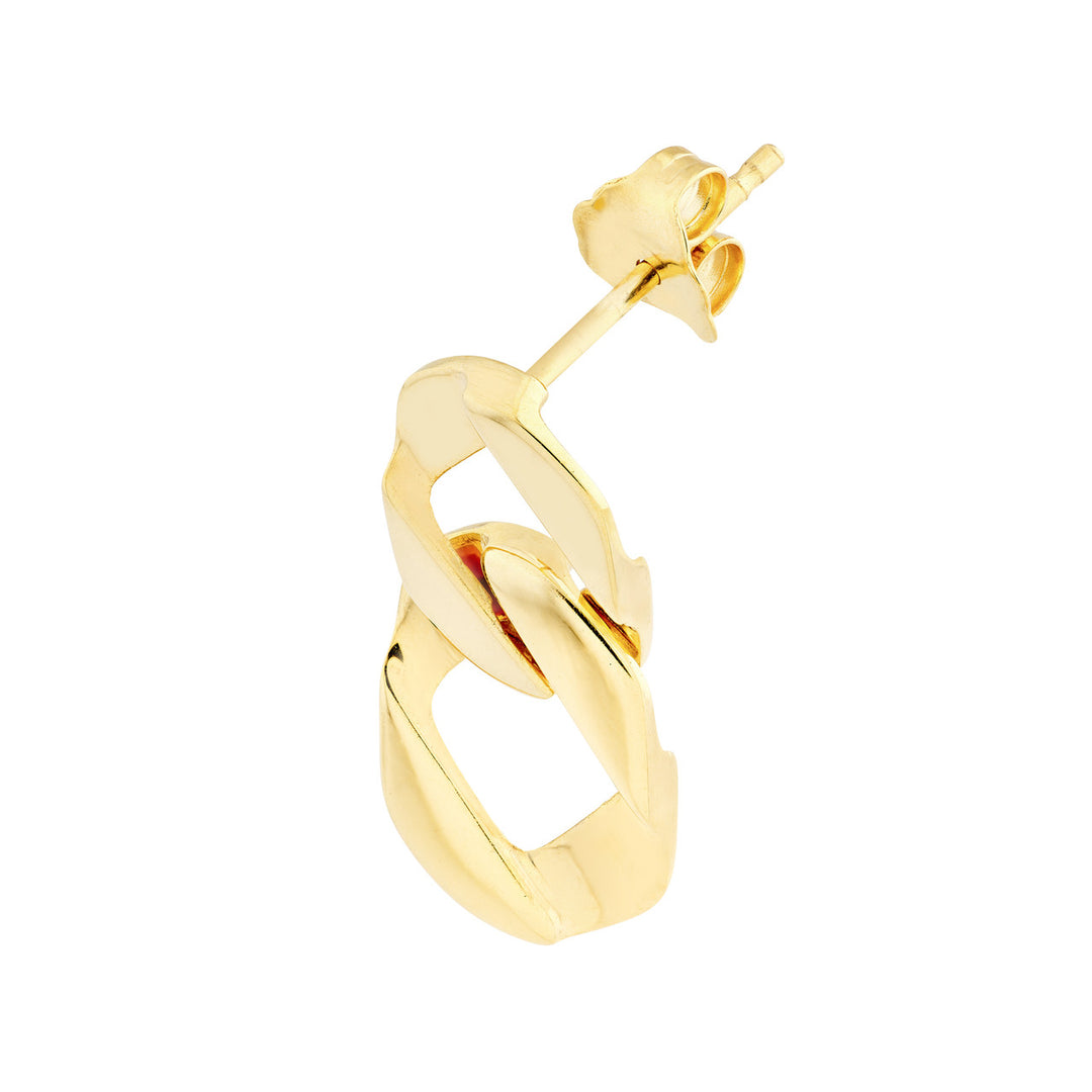 Graduated Chain Link Earrings