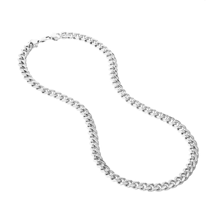 Sterling Silver 10.4mm Miami Cuban Chain with Lobster Lock