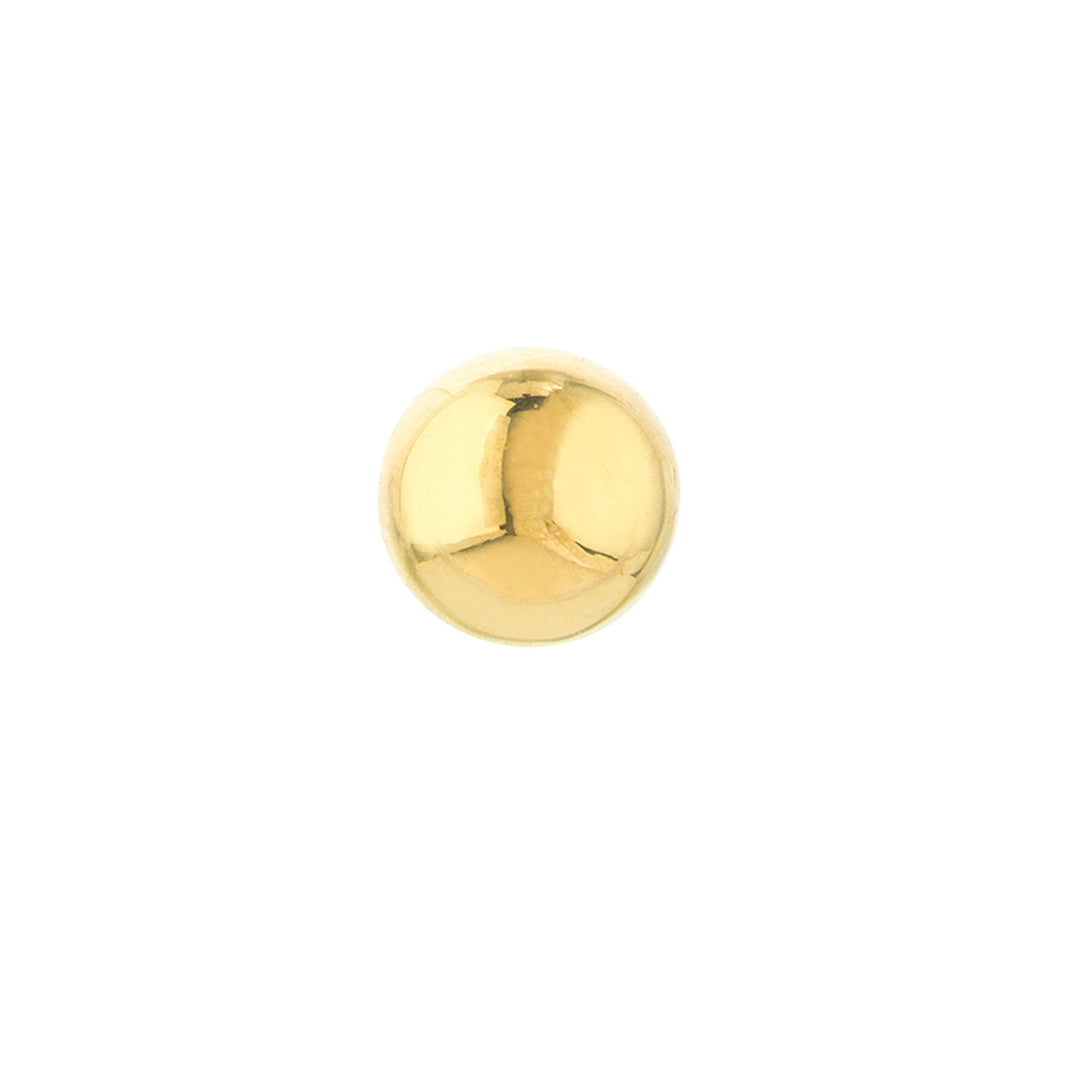 Polished Ball Stud Earrings