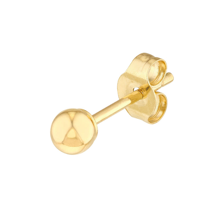 Polished Ball Stud Earrings