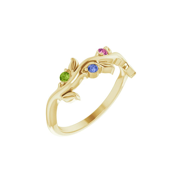 Floral Family Ring