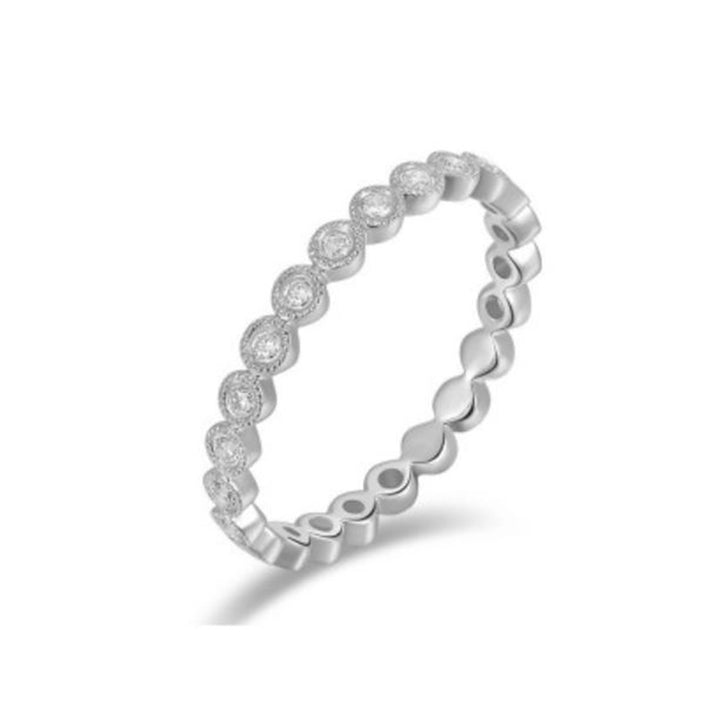 Bezel Diamond Eternity Band