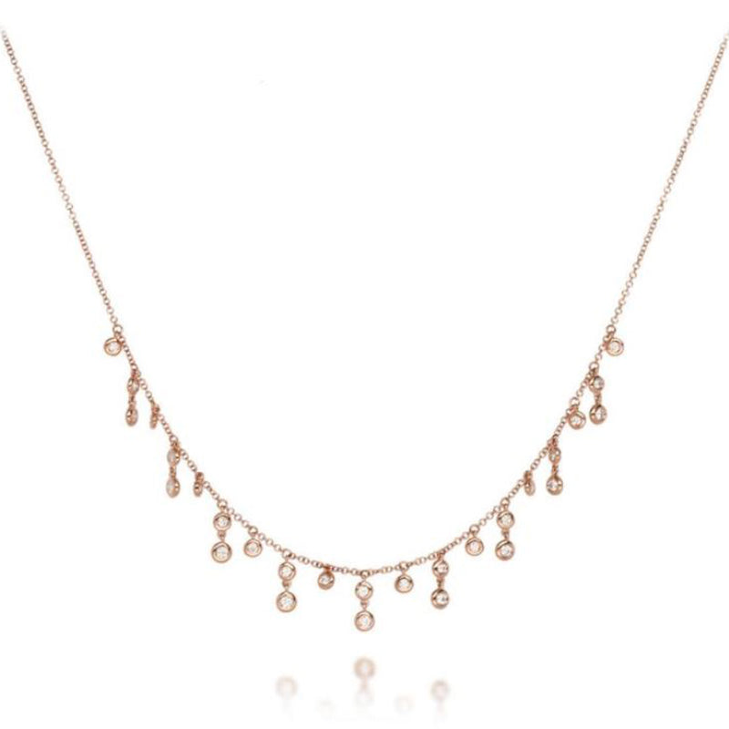 Diamond Dangle Necklace