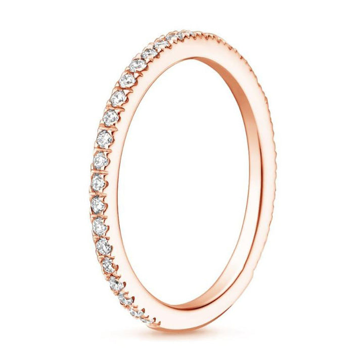 Micropave Diamond Ring