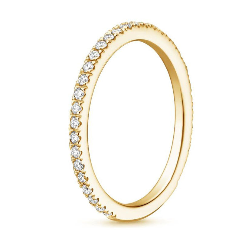 Micropave Diamond Ring