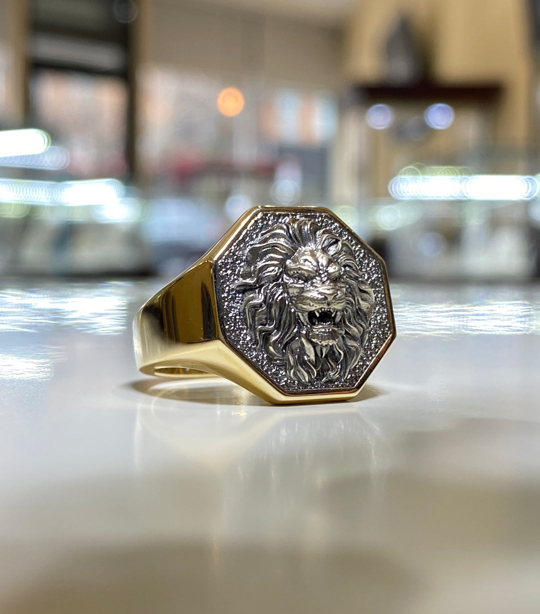 Lion Signet Ring