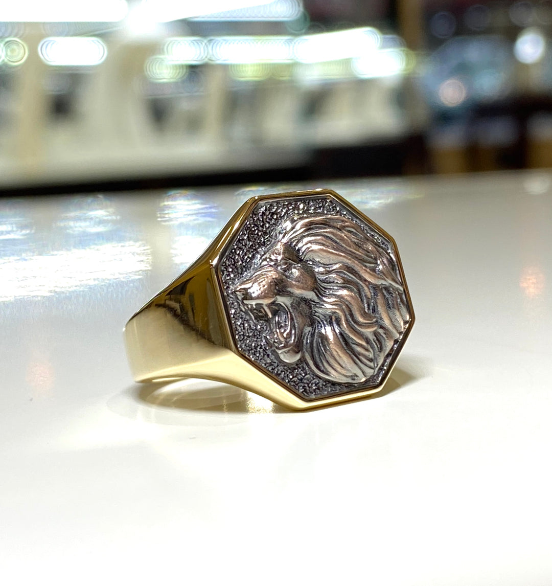 Lion Signet Ring