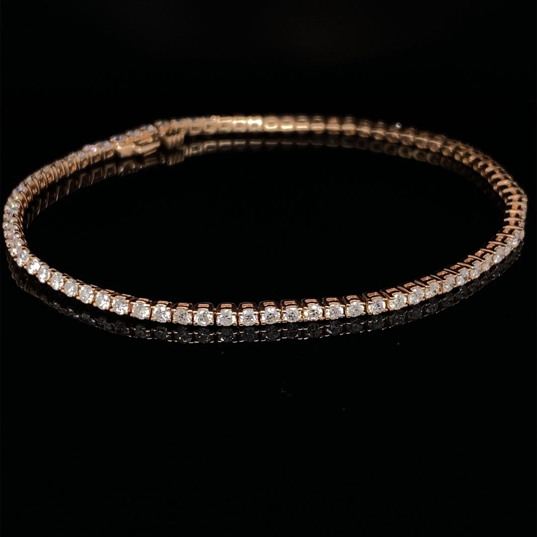 2ctw Diamond Tennis Bracelet