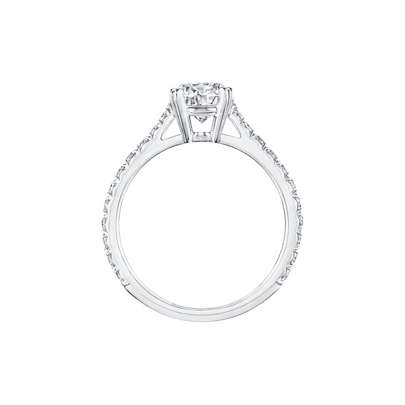 Ideal Love Diamond Engagement Ring