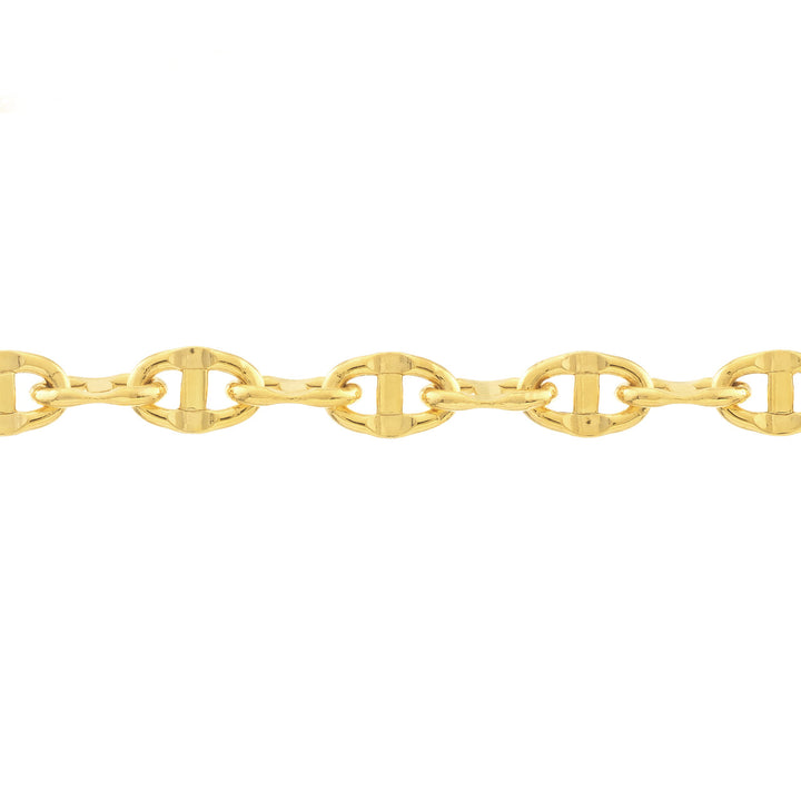 Flat Mariner Chain Bolo Bracelet