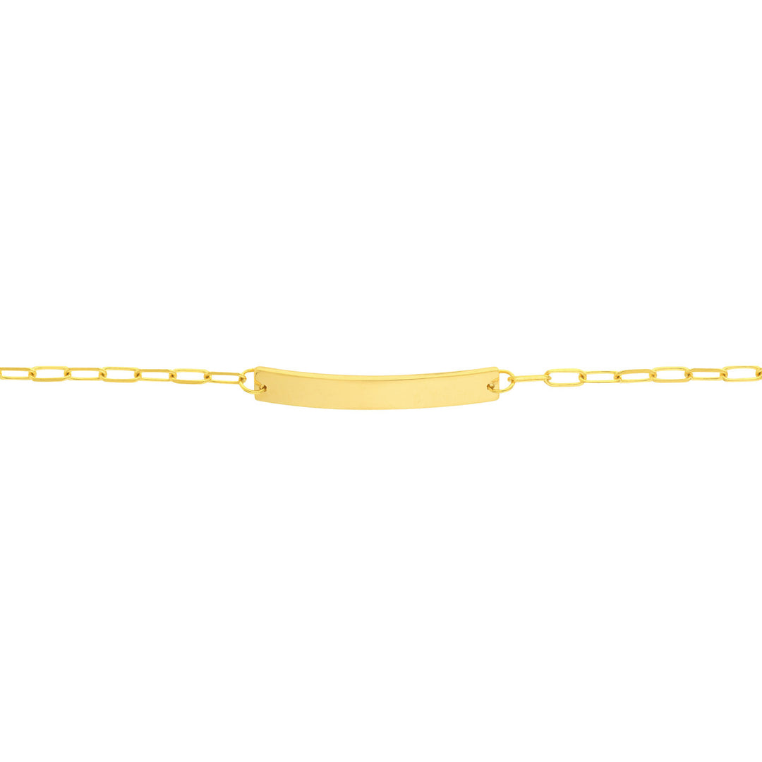 Kid's ID Bracelet on D/C Long Anchor Chain