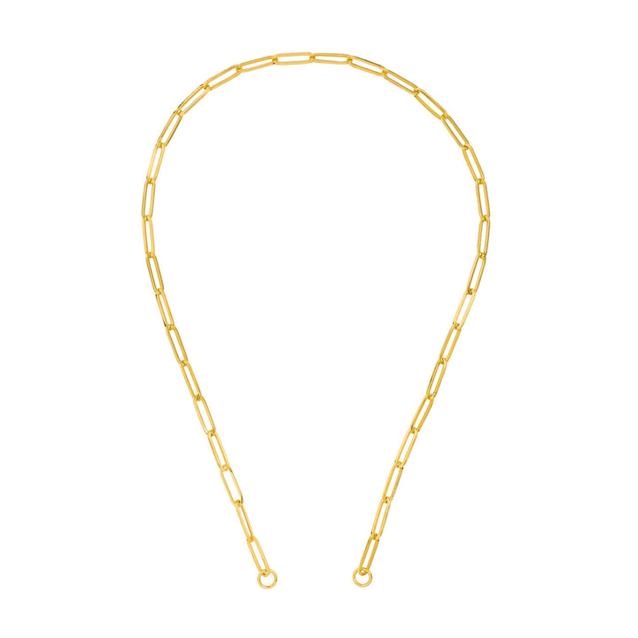 5.10mm Long Paper Clip Split 20" Chain