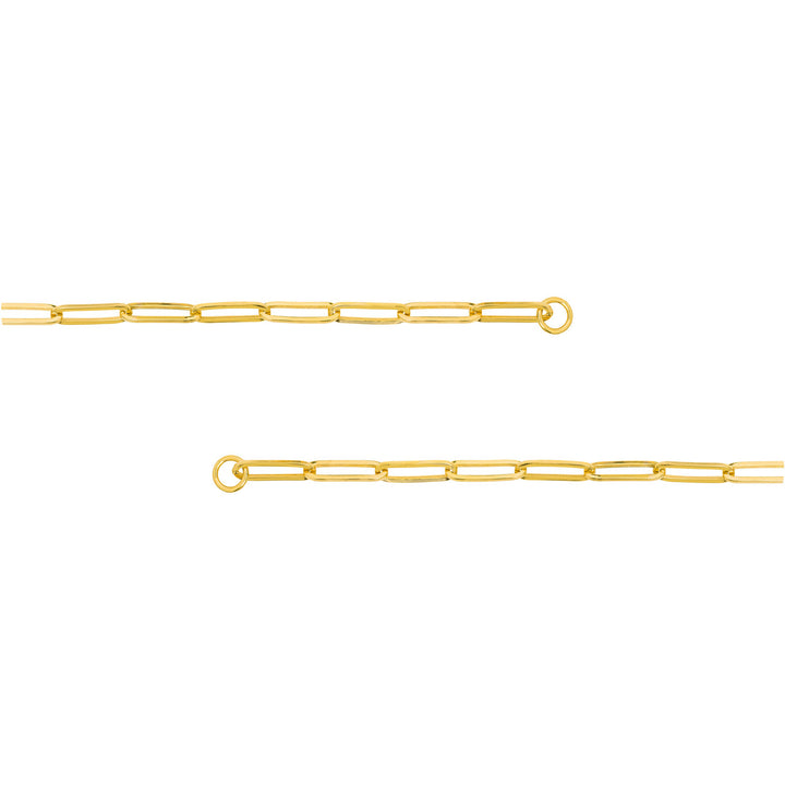 5.10mm Long Paper Clip Split 20" Chain