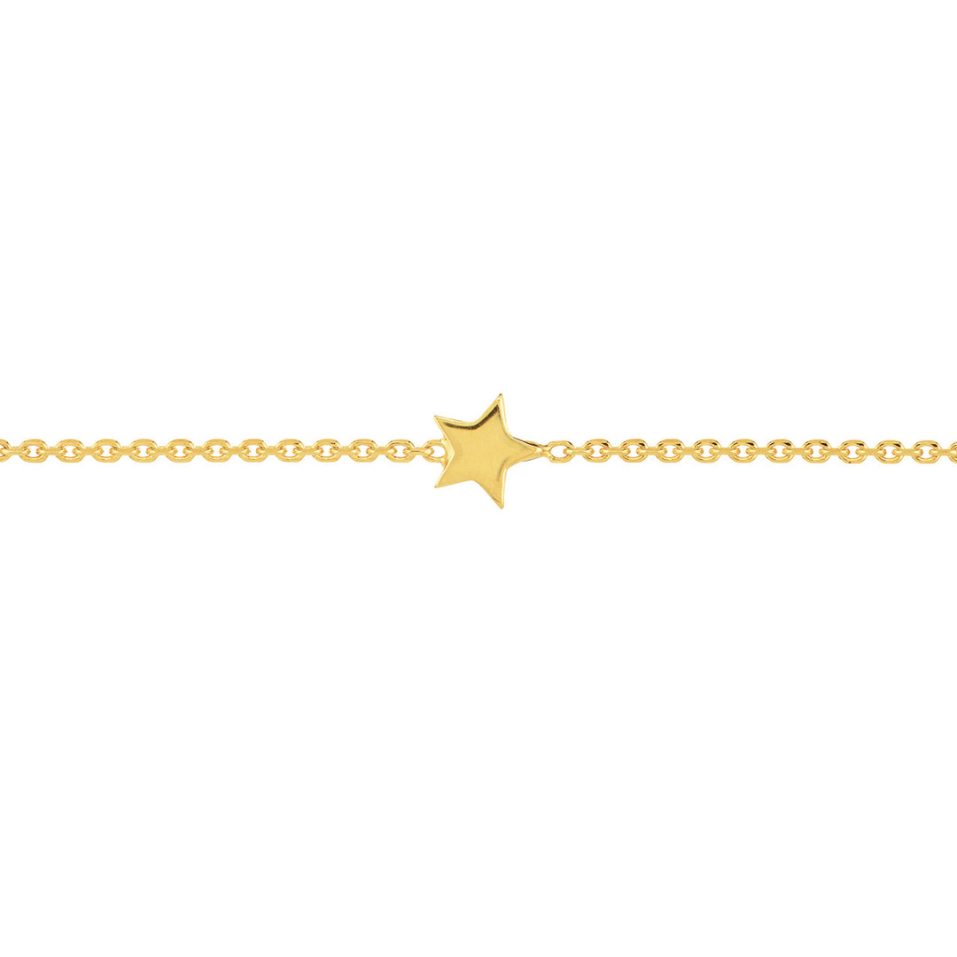 Six Mini Star Station Anklet