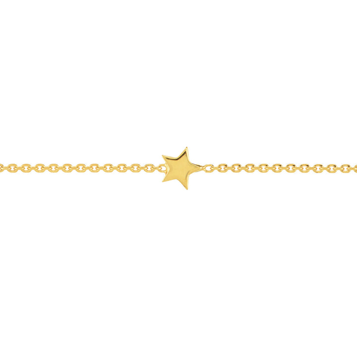 Six Mini Star Station Anklet