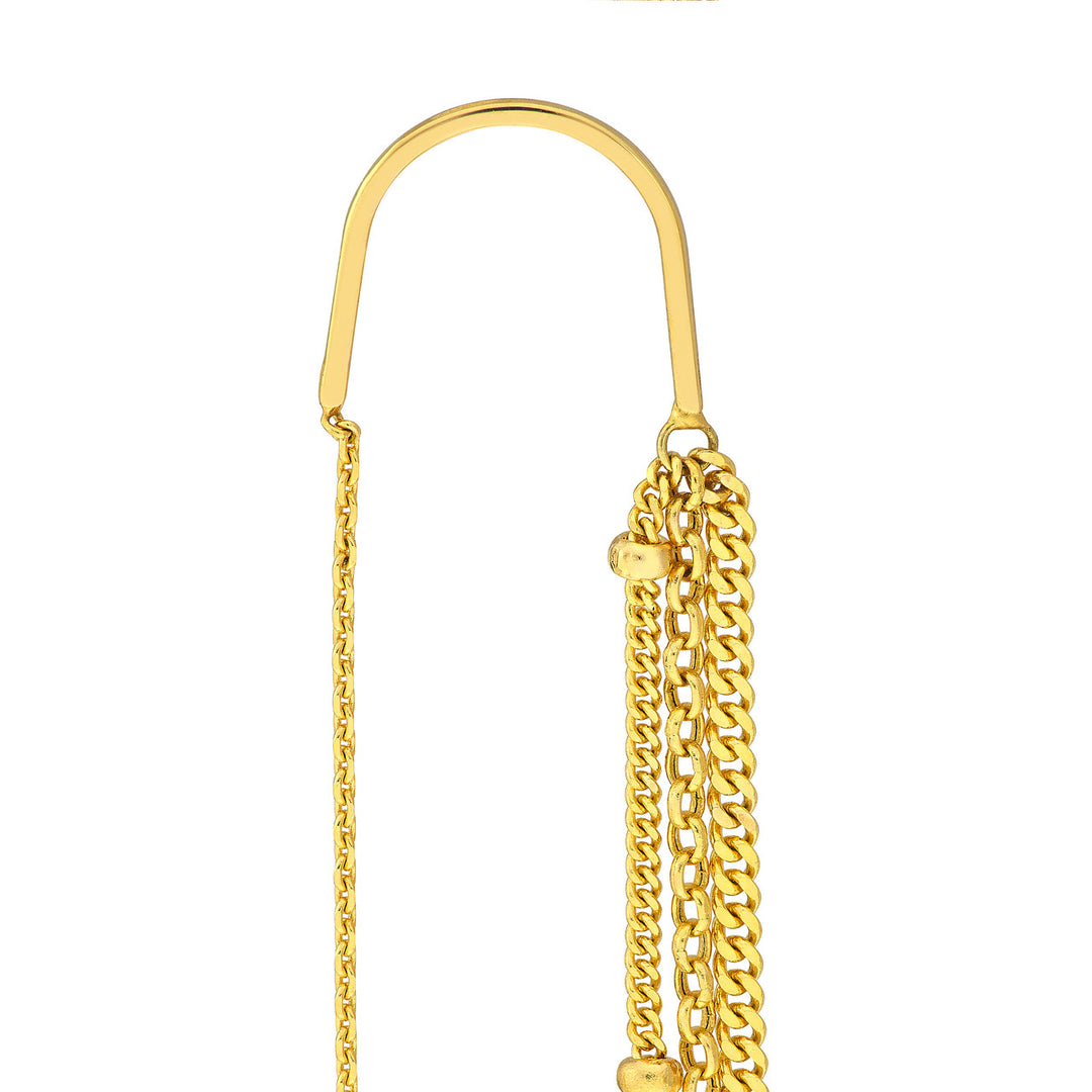 Threader Earrings Multi Chain