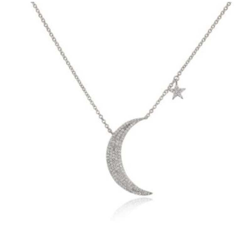 Moon & Star Necklace