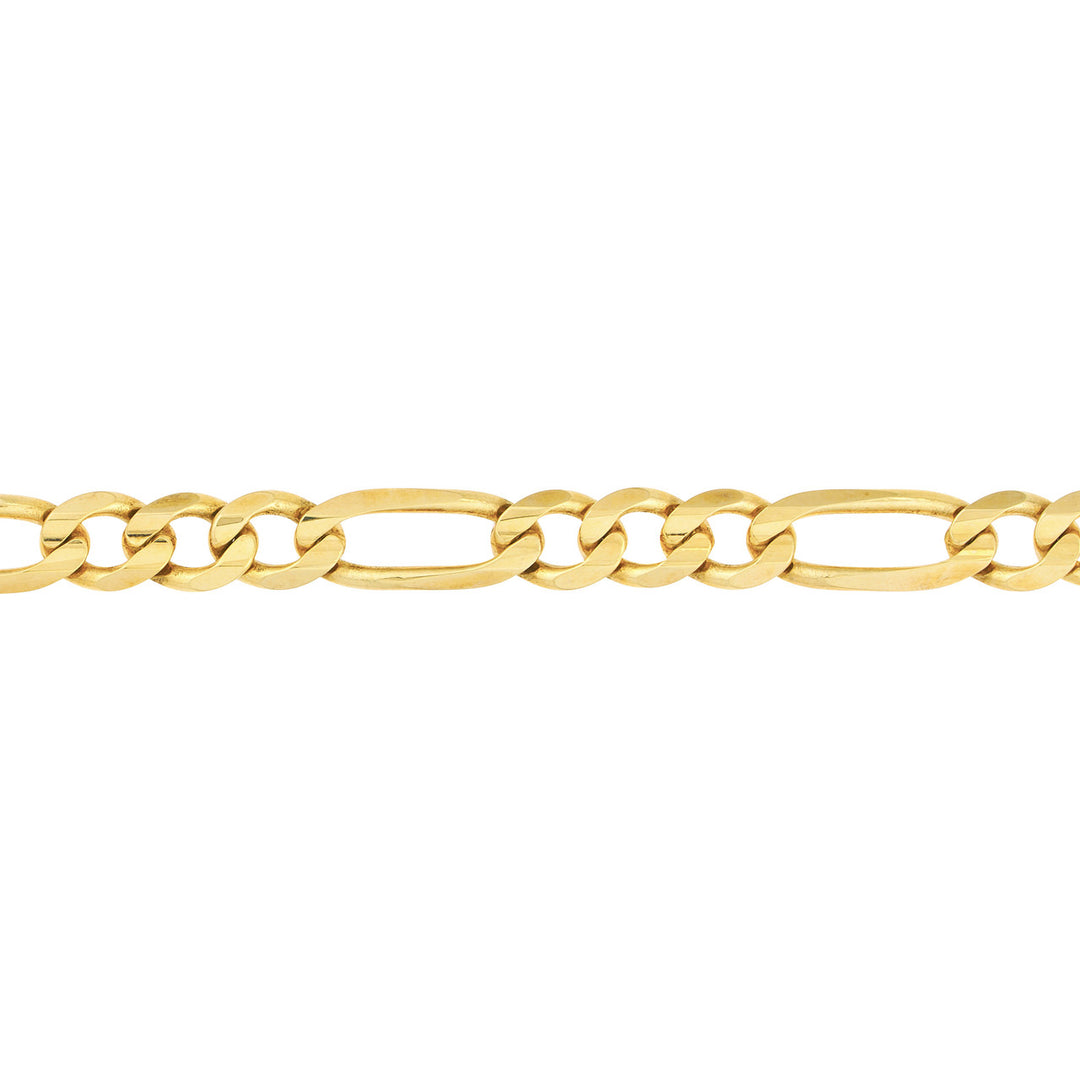 5.8mm Figaro Chain with Lobster Lock Bracelet