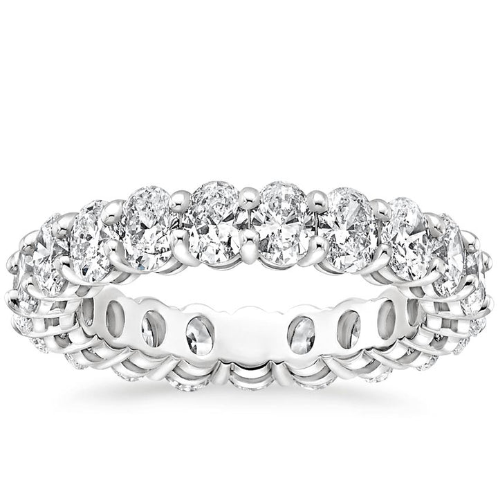 Oval Eternity Band