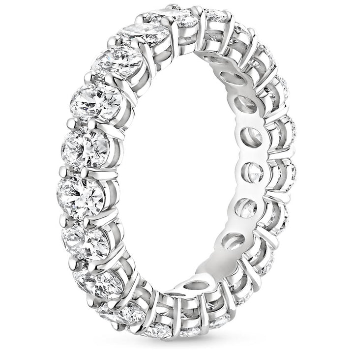 Oval Eternity Band