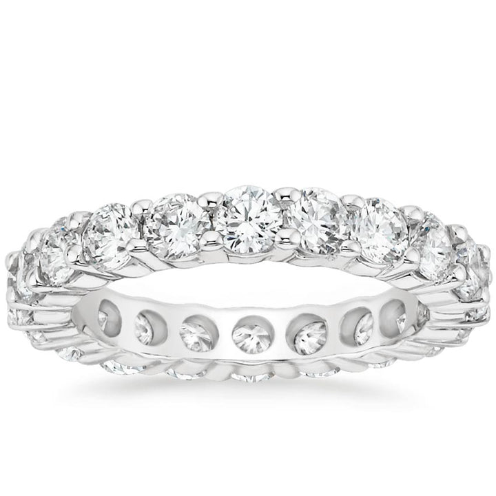 Round Diamond Eternity Band