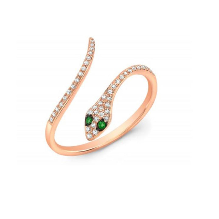 Serpent Ring - Emerald