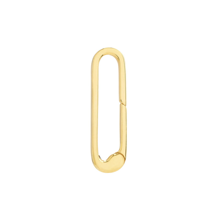 Square Wire Oval Designer Push Lock