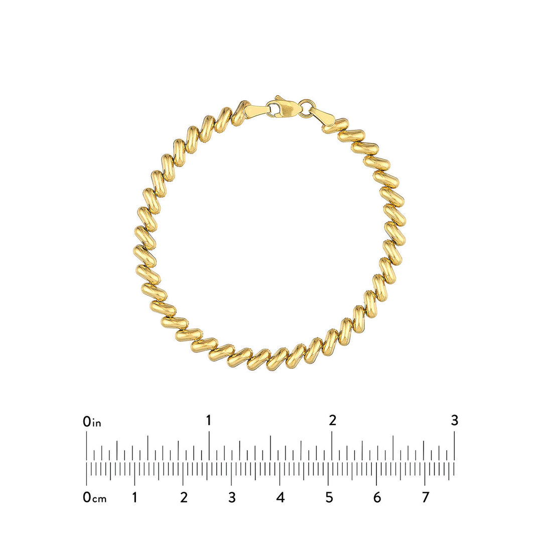 Polished San Marco Bracelet Ll Endcaps