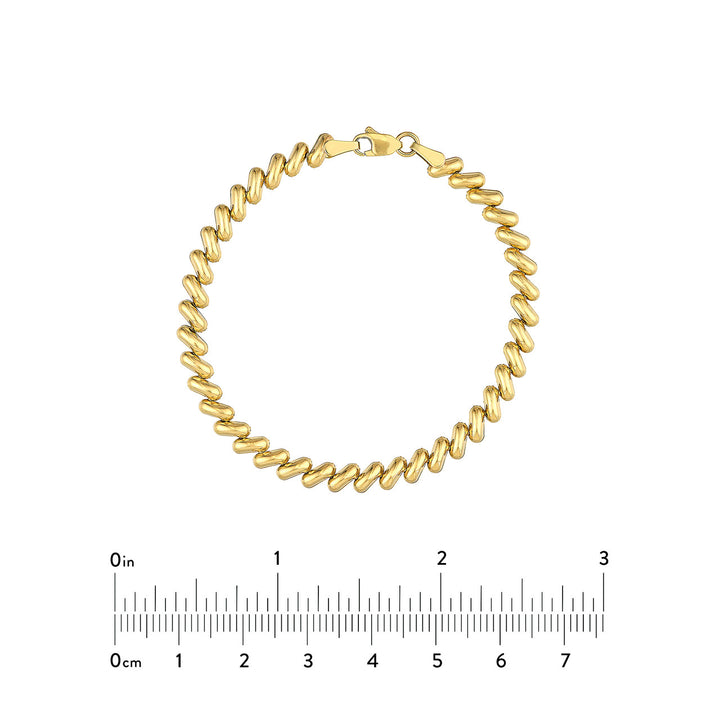 Polished San Marco Bracelet Ll Endcaps