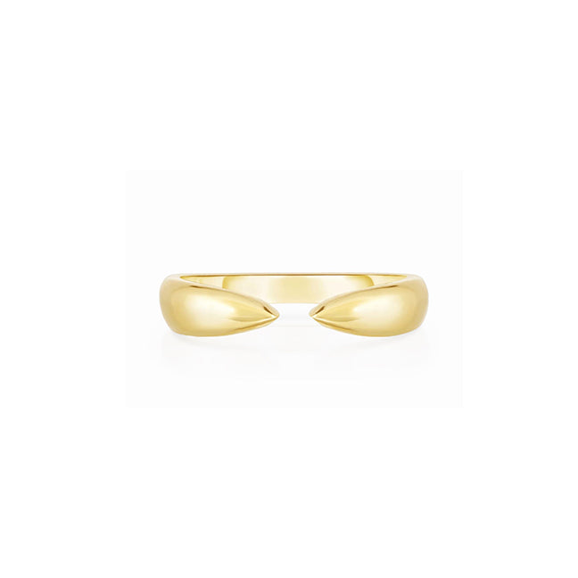 Gold Claw Stackable Ring